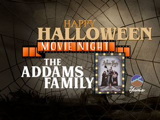 Happy Halloween Movie Night. The Adams Family.