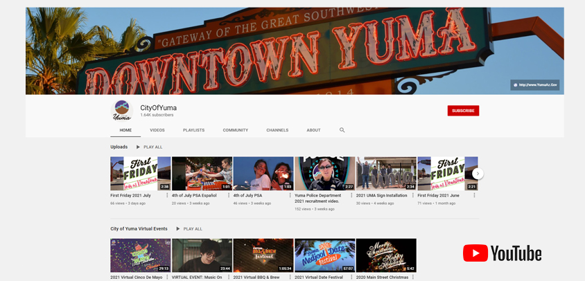 Youtube Header image