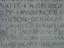 Fallen Officer Wall (closeup)