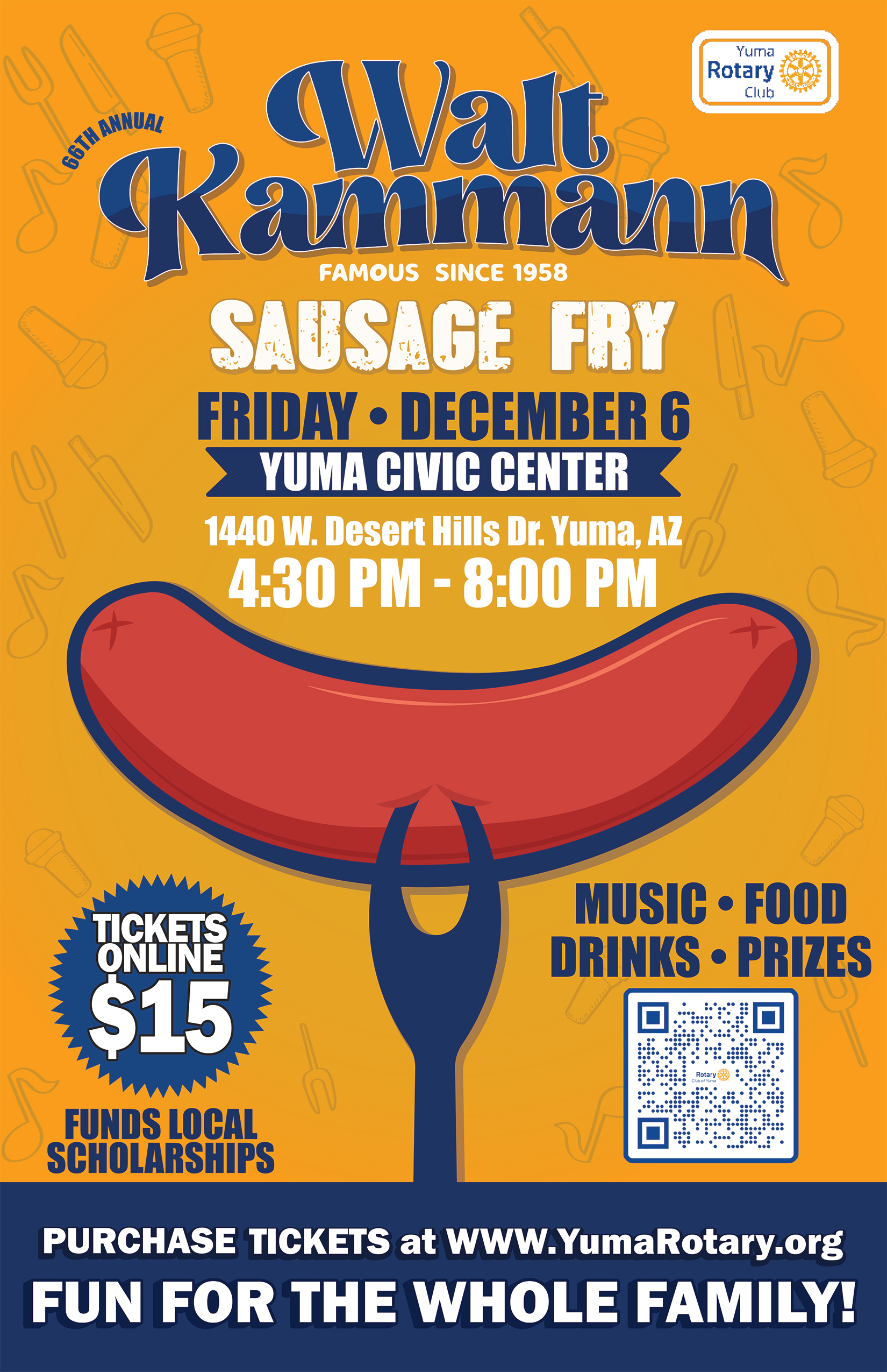 Sausage Fry Flyer 2024 11x17