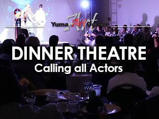 dinner theatre Web Homepage Event Template